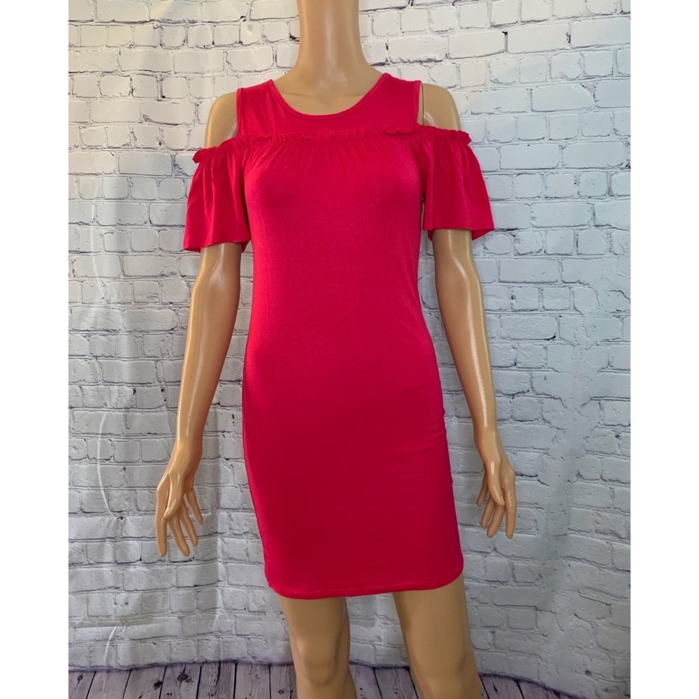 Alya Hot pink bodycon dress size xs